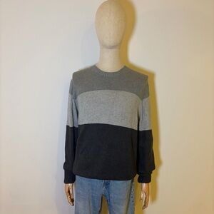 Urban Outfitters Men’s Colorblock Striped Crewneck Sweater - NWT - Size L